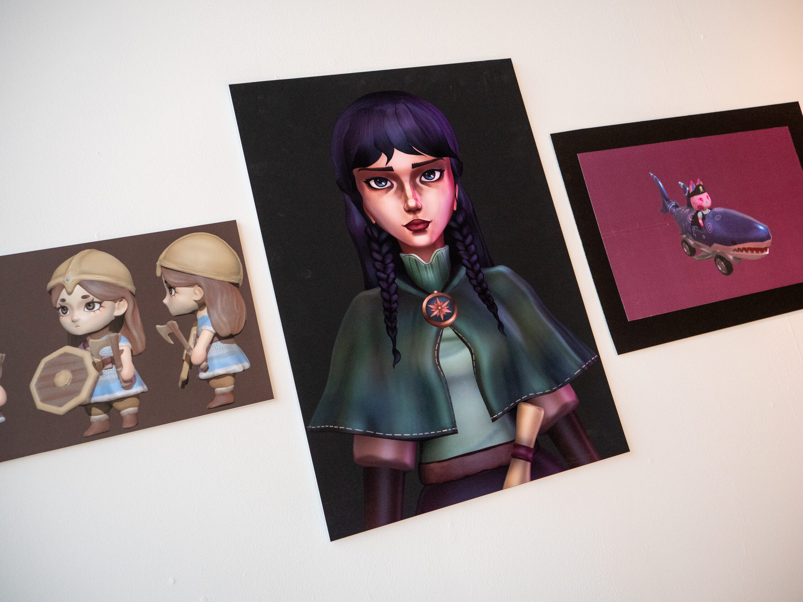Art wall.
