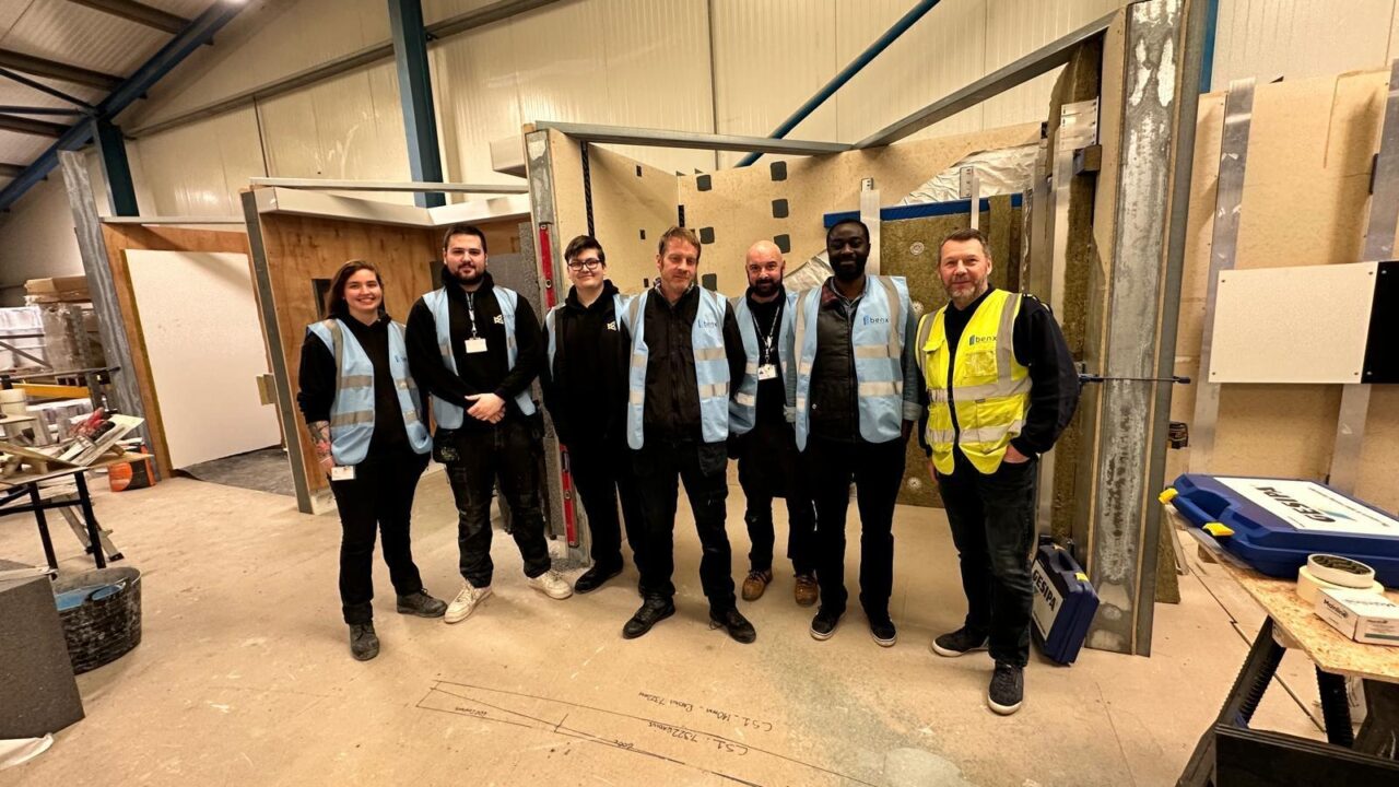 Staff from Stoke on Trent College complete training with BENX